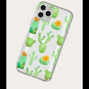 Cactus graphic iPhone phone case - NWT